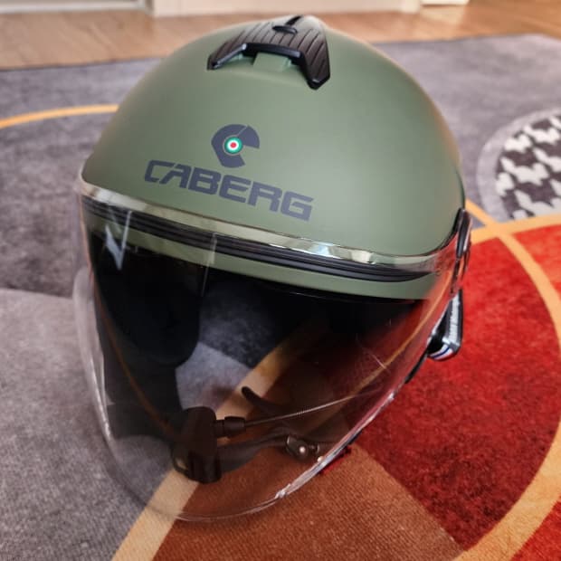 카베르그 밀리터리 그린 오픈페이스 헬맷(XL)