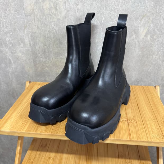 37 / 릭오웬스 보조 트렉터 부츠