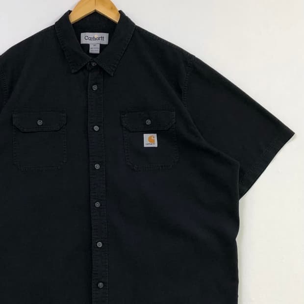Xxl 칼하트 블랙 워크 셔츠