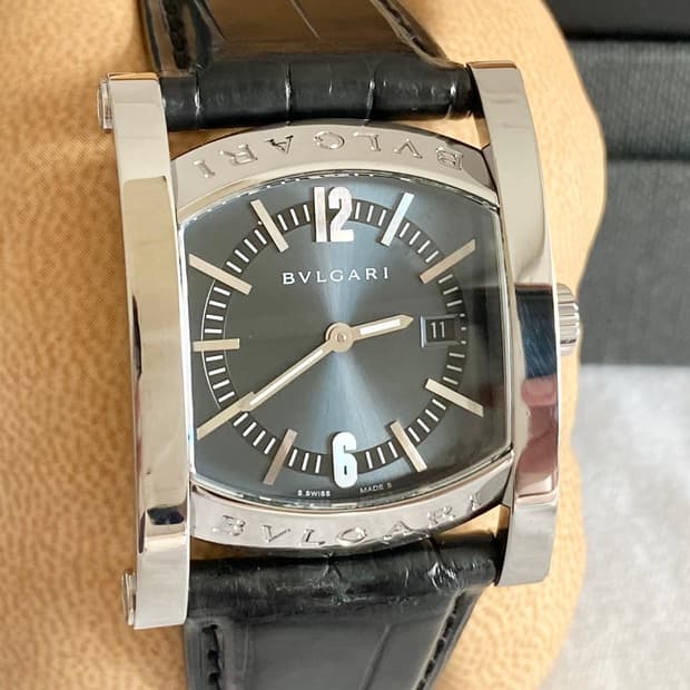 불가리 아시오마 AA39S 39mm 쿼츠 중형 사이즈(남녀공용)