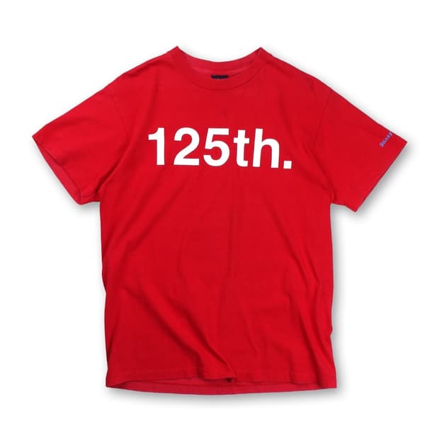 90s STUSSY 125th 반팔