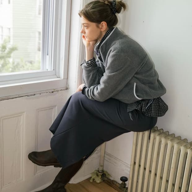 타낫 플리스 + 스커트