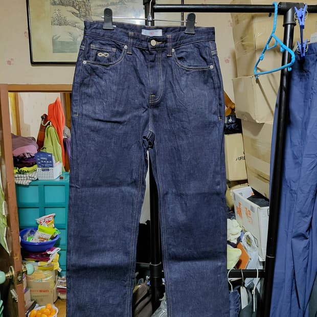 [플랙진]칸디아니 스티즈051 로우 데님 청바지 32사이즈 