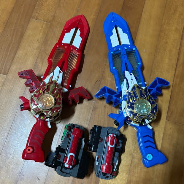 미니특공대 트랜스웨폰 파워레인저 트레인포스 트레인체인저 장난감 인테리어