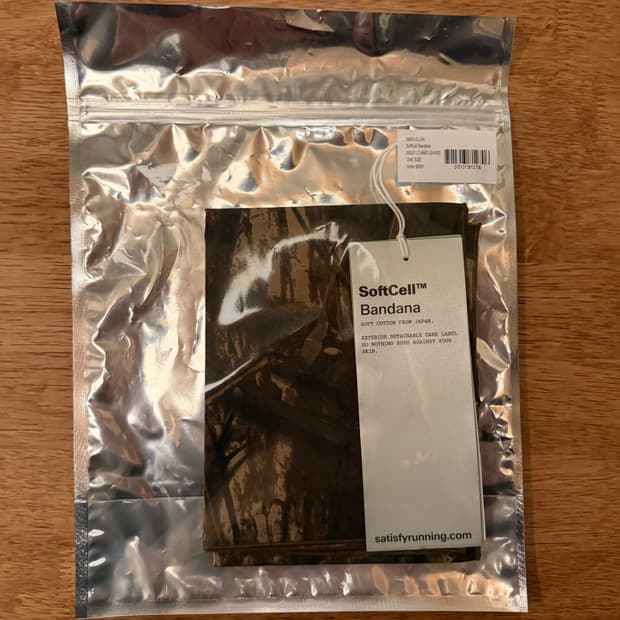 새티스파이 소프트셀 반다나 카모 리브즈 [OS] 