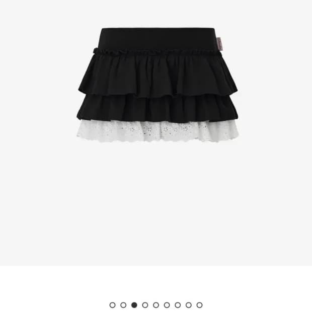 뉴얼린 버블 캉캉 스커트 s
