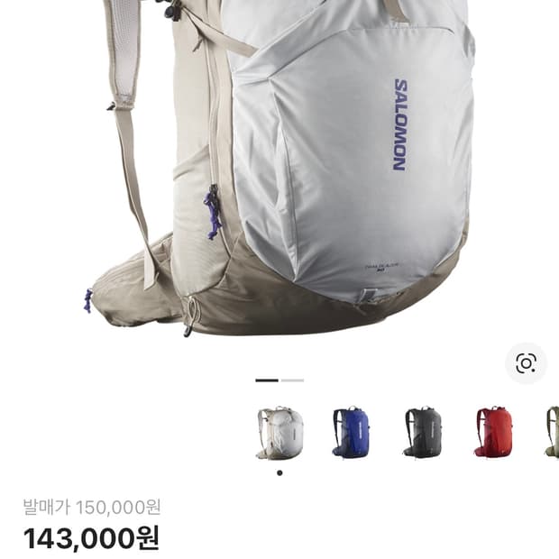 살로몬 트레일블레이져 30 그레이