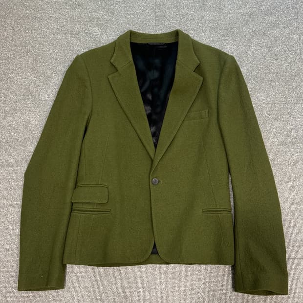 하이더아커만 15FW 울 그린 블레이저 M