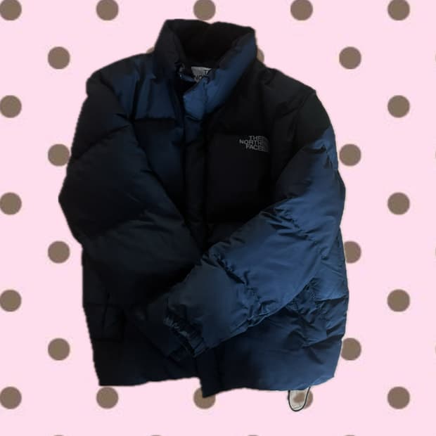 노스페이스 블랙 패딩