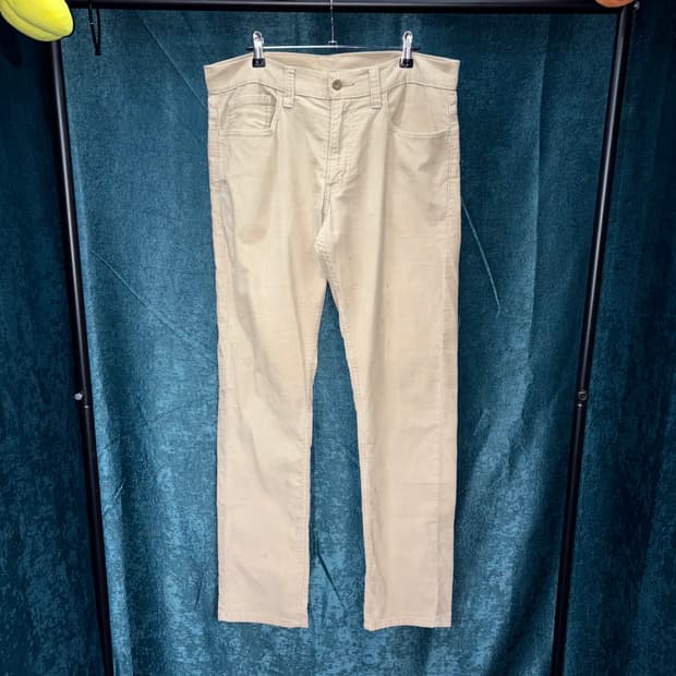 (36) 00s 리바이스 511 베이지 코듀로이 팬츠