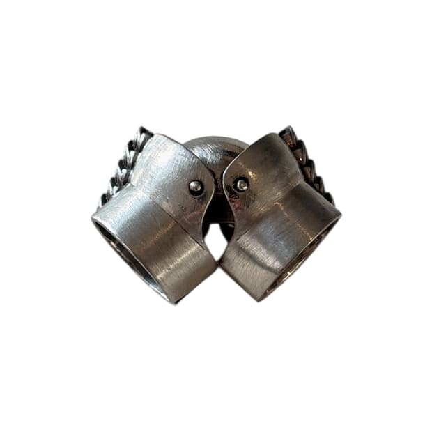 Vtg Medieval Armor Ring