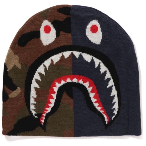 Bape 1st 샤크 비니 
