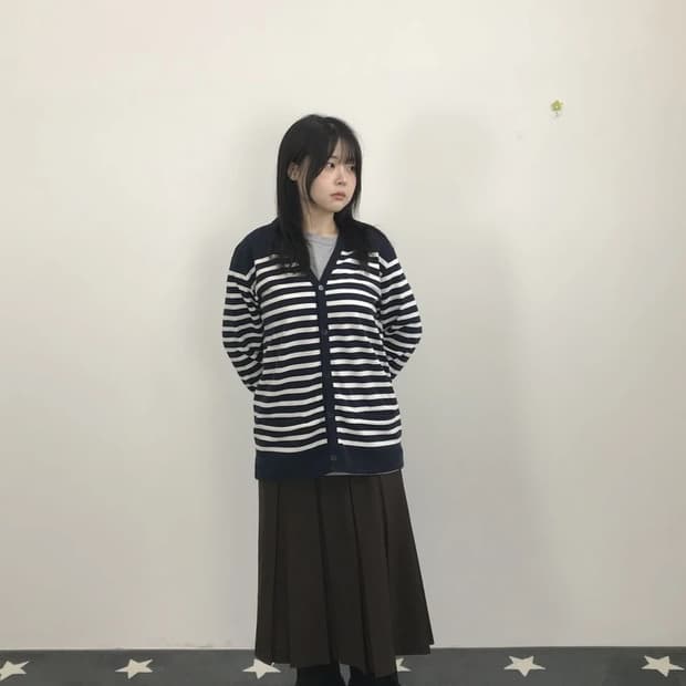 The Shop TK Striped Cardigan