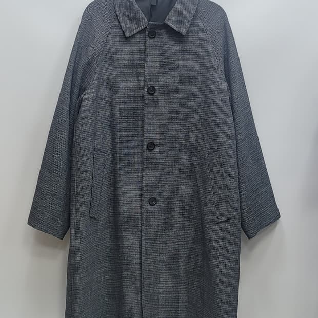 customellow 커스텀멜로우 오버핏 체크 맥코트 / 남 105
