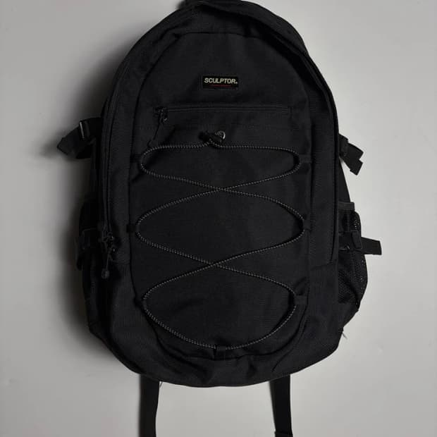 스컬프터 코듀라 스트링 럭색 백팩 PR2205