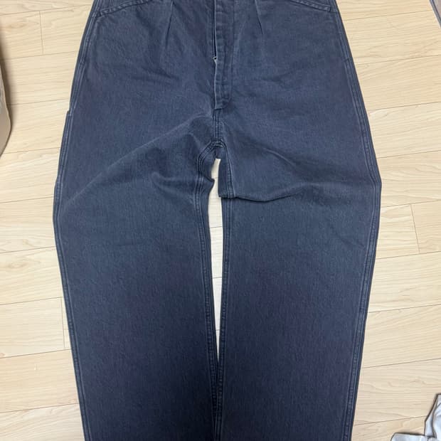 엔즈앤드민즈 트윌워크팬츠 페이드 블랙 L사이즈