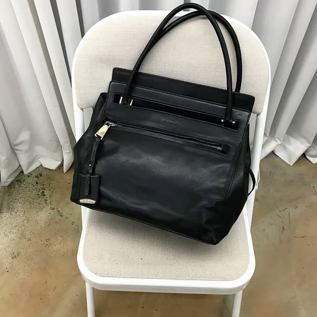 질샌더 레더 숄더백 가방