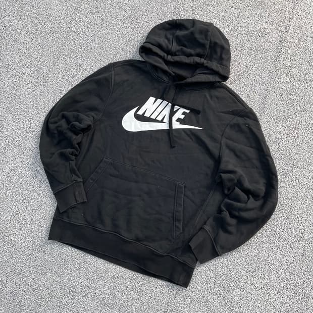 S 나이키 스우시 후드 티셔츠 0410M