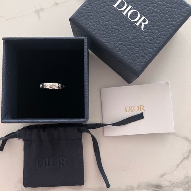 풀구성]디올 다이아몬드 반지 S