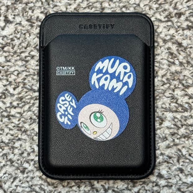 케이스티파이 x 무라카미 맥세이프 카드 지갑