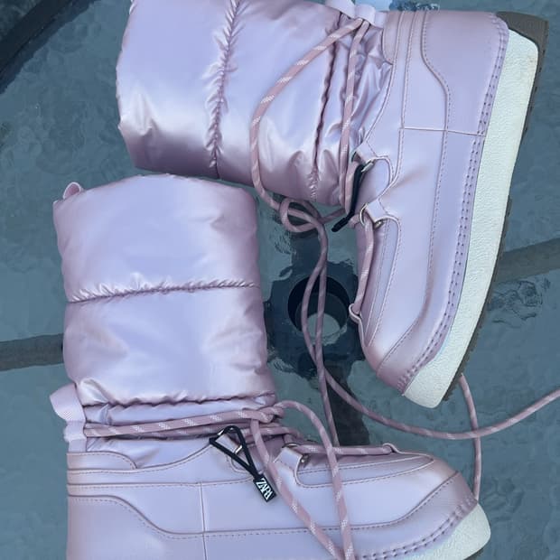 ZARA 스노우 부츠260