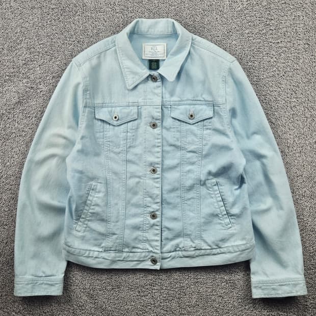 랄프로렌 RLL 라이트워싱 데님 트러커 자켓 ( L ) / 11634