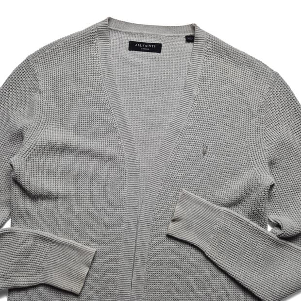 [XS] 올세인츠 와플 오픈 가디건