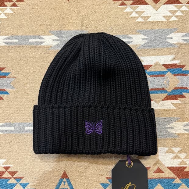 [OS] 니들스 메리노 울 워치캡 블랙 