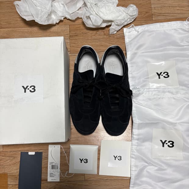 Y-3 가젤 블랙 275