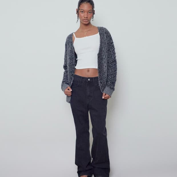 Suade Leopard Cardigan