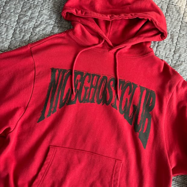 (1회 착용)나이스고스트클럽 후드티