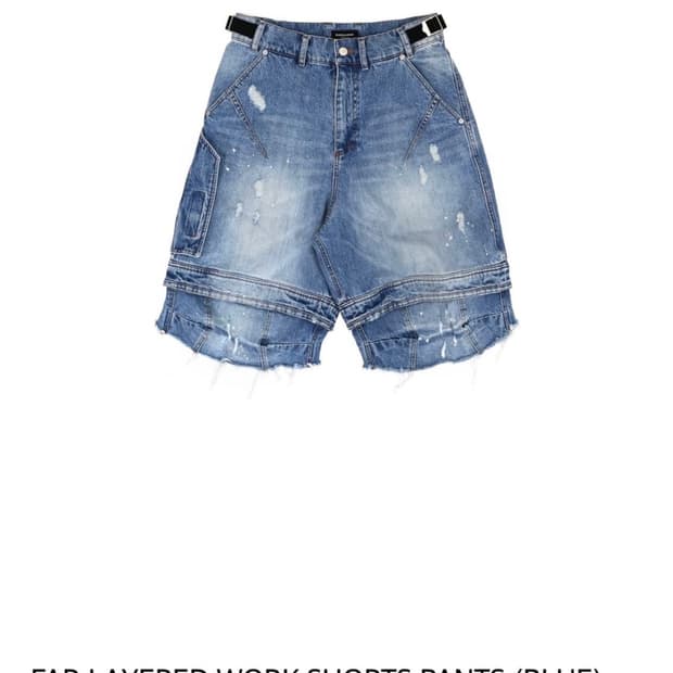 FAR LAYERED WORK SHORTS PANTS (3)