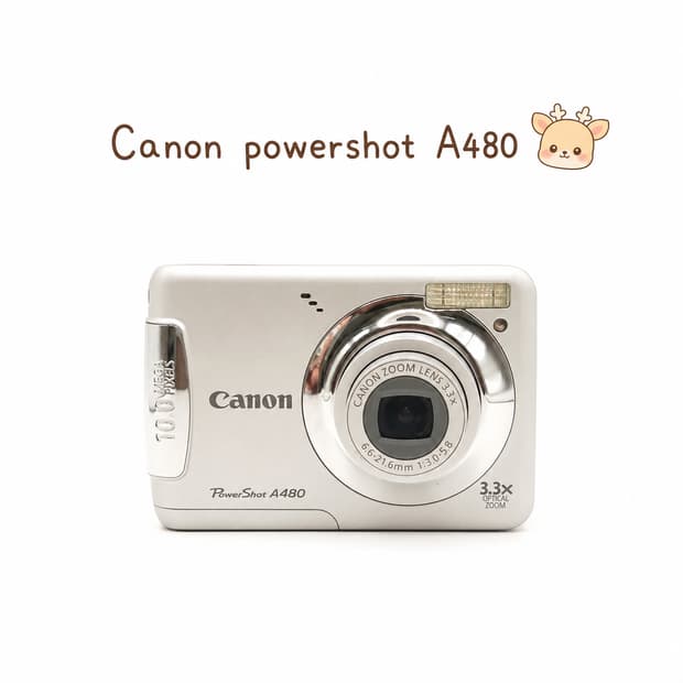 Canon PowerShot A480 ✨ 입문용 캐논감성📷