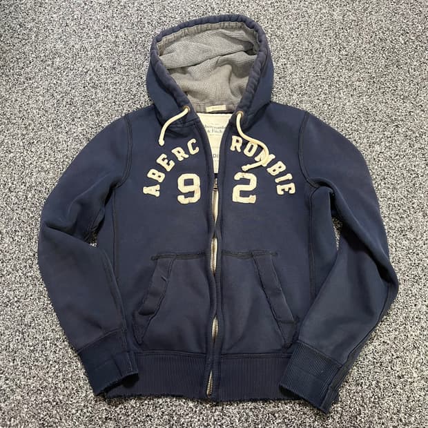 아베크롬비 후드집업 네이비 