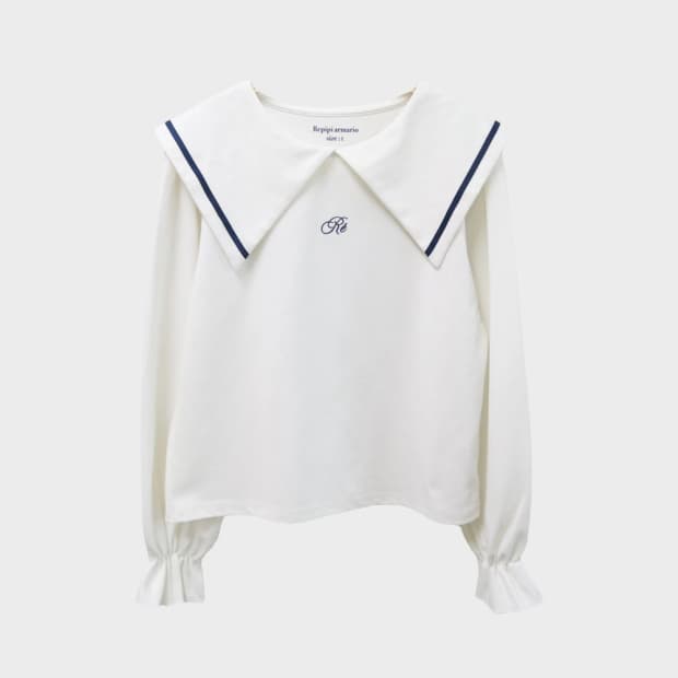 REPPI ARMARIO 세라넥 긴팔 티셔츠 66338