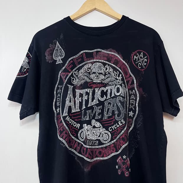 Affliction 라이브 패스트 반팔