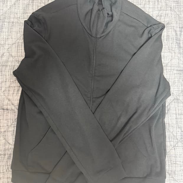 머듈 넥집업 블랙 2사이즈