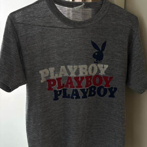 PLAYBOY logo patched T