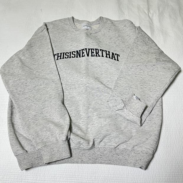 디스이즈네버댓 맨투맨 L