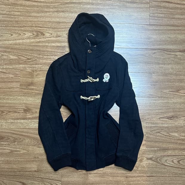 빈티지 후드 더플 코트 떡코 모리걸 공겜여주 코이세이오깔 긱시크 모리걸