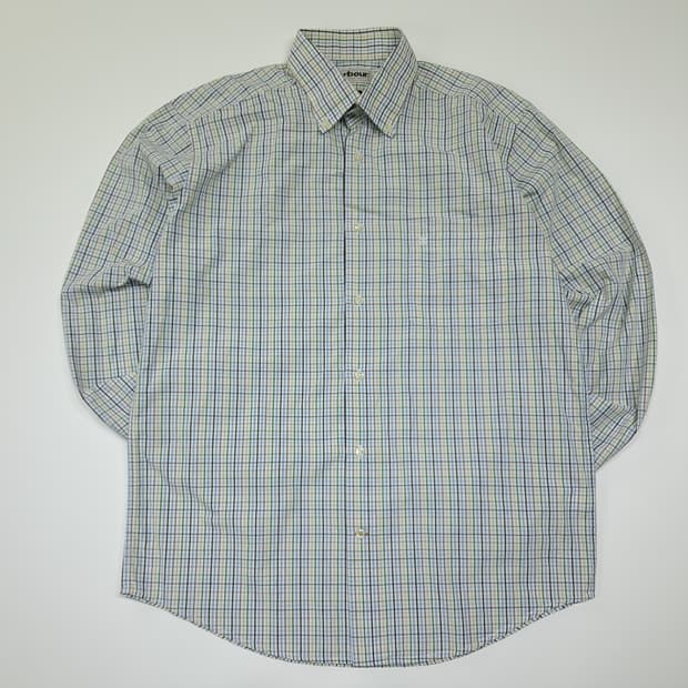 CL942 M 바버 코튼 레귤러핏 멀티 마이크로체크 셔츠