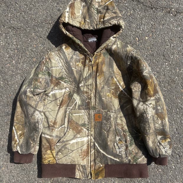 칼하트 리얼트리 덕액티브 자켓