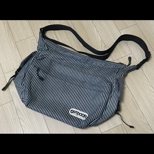 Outdoor products 스트라이프 크로스/숄더백
