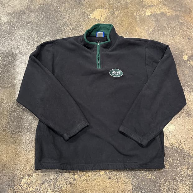 빈티지 00s 리복 뉴욕 제츠 플리스 