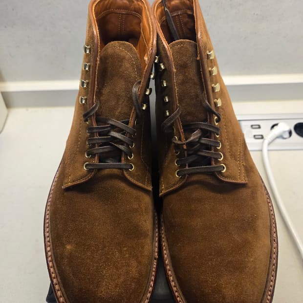 알든 4511 스너프 스웨이드 부츠 9D