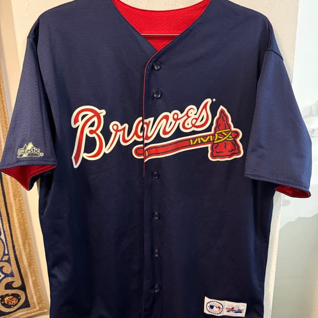 USA🇺🇸 Majestic MLB 애틀란타 브레이브스 저지 L