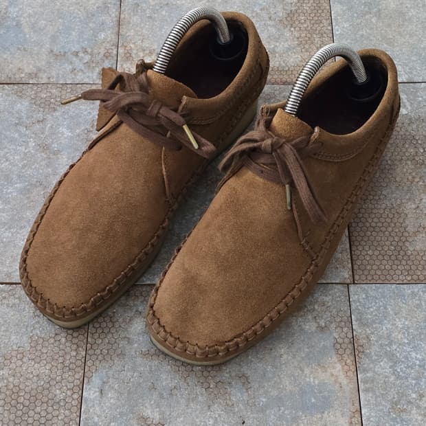 (260)클락스 위버 스웨이드 로퍼