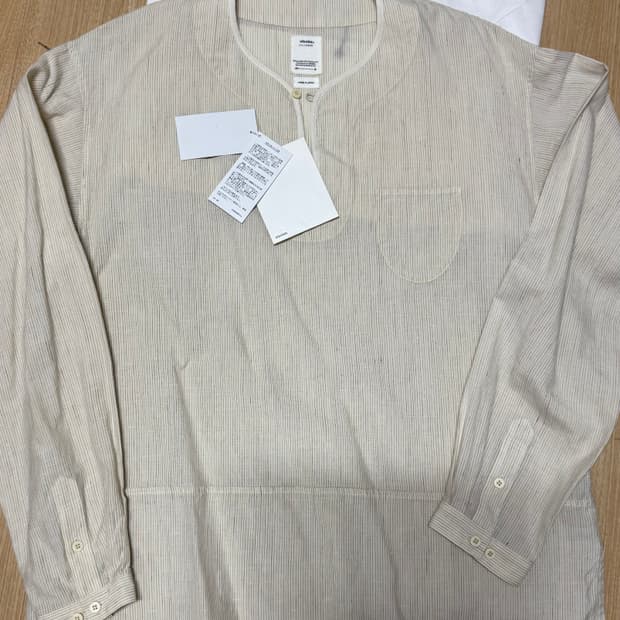 visvim 23ss tunic P.O. santome 3size