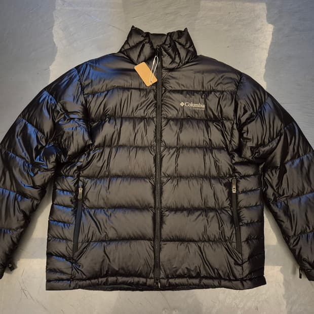 00s 컬럼비아 TITANIUM 구스다운 경량 패딩