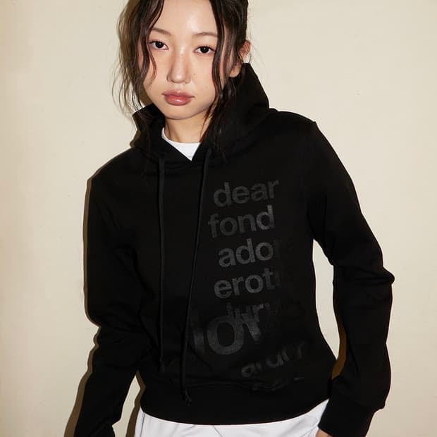 Oafish LETTERING HOODIE